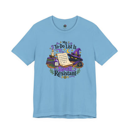 My To-Do List Is Spell Resistant T-Shirt – Funny Witchy ADHD Tee