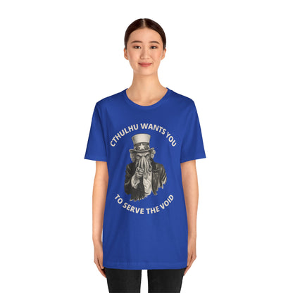 Cthulhu Wants You T-Shirt – Mythos Shirt for HP Lovecraft Fans