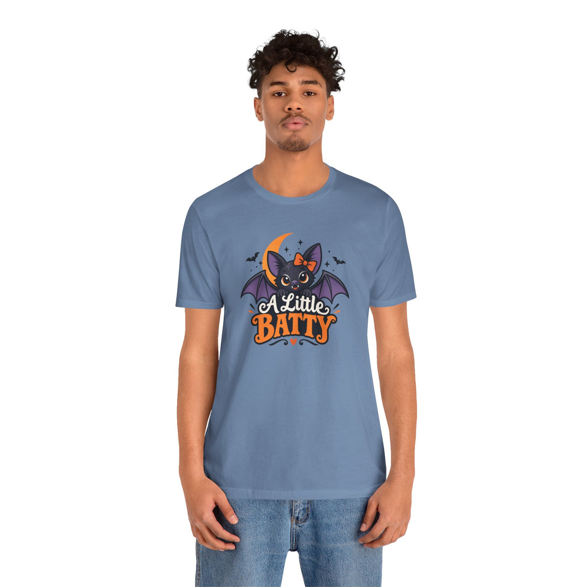A Little Batty T-shirt - Cute Funny Halloween Bat Tee