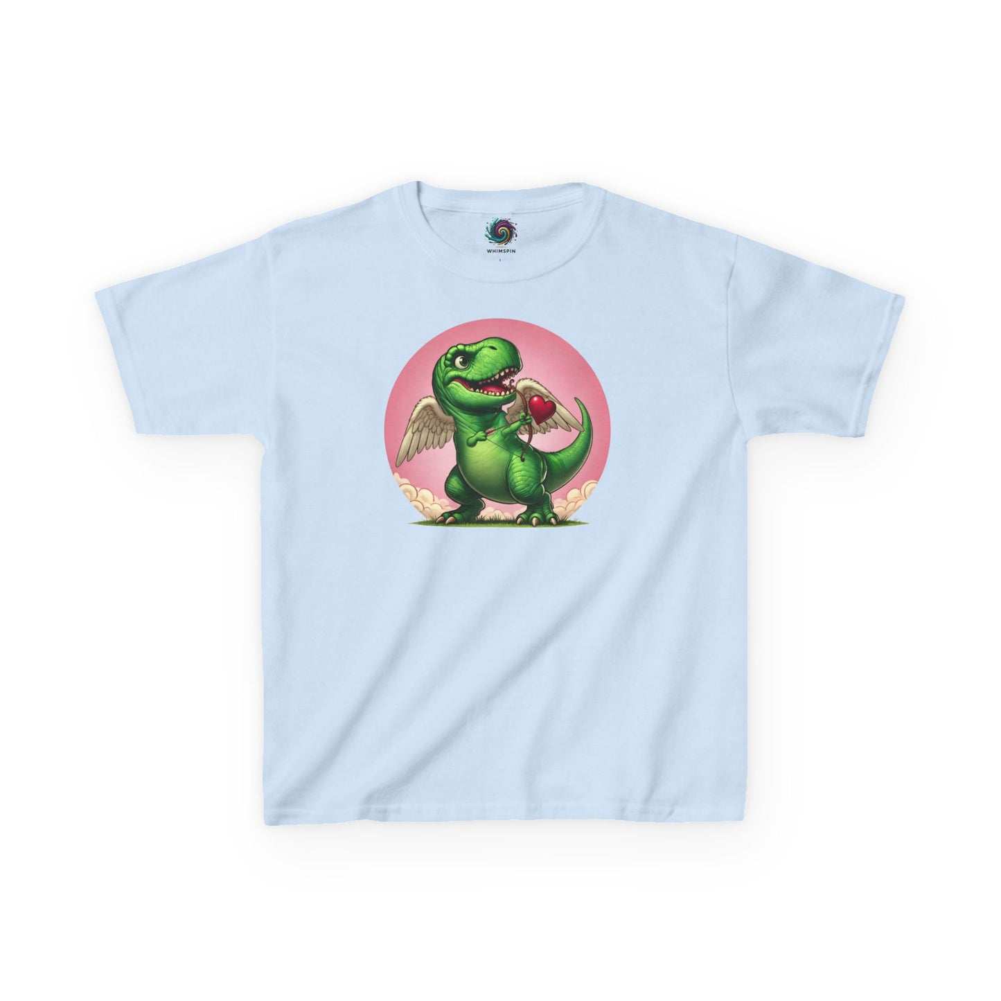 Cupidsaurus Rex Kids T-Shirt – Cute Dinosaur Valentine’s Day Tee for Kids