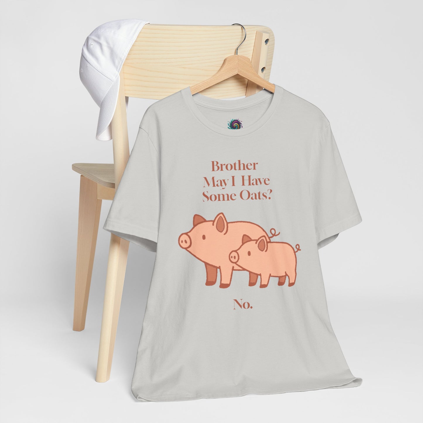 Brother May I Have Some Oats T-Shirt – Funny Viral Pig Meme Tee