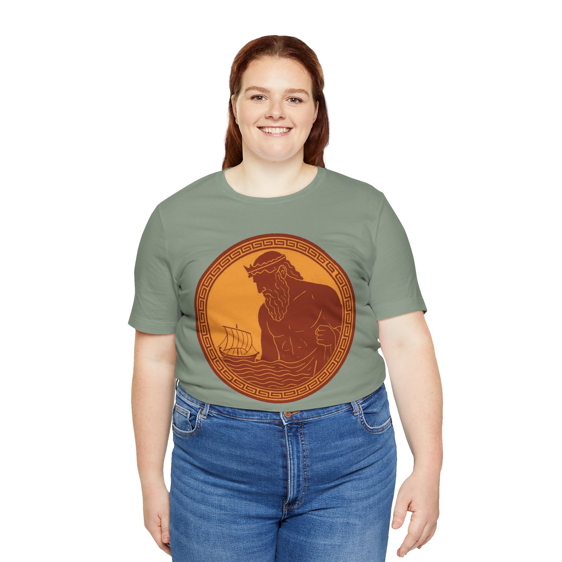 Poseidon Epic T-Shirt – Greek Mythology Ocean God Tee - WhimSpin - https://whimspin.com
