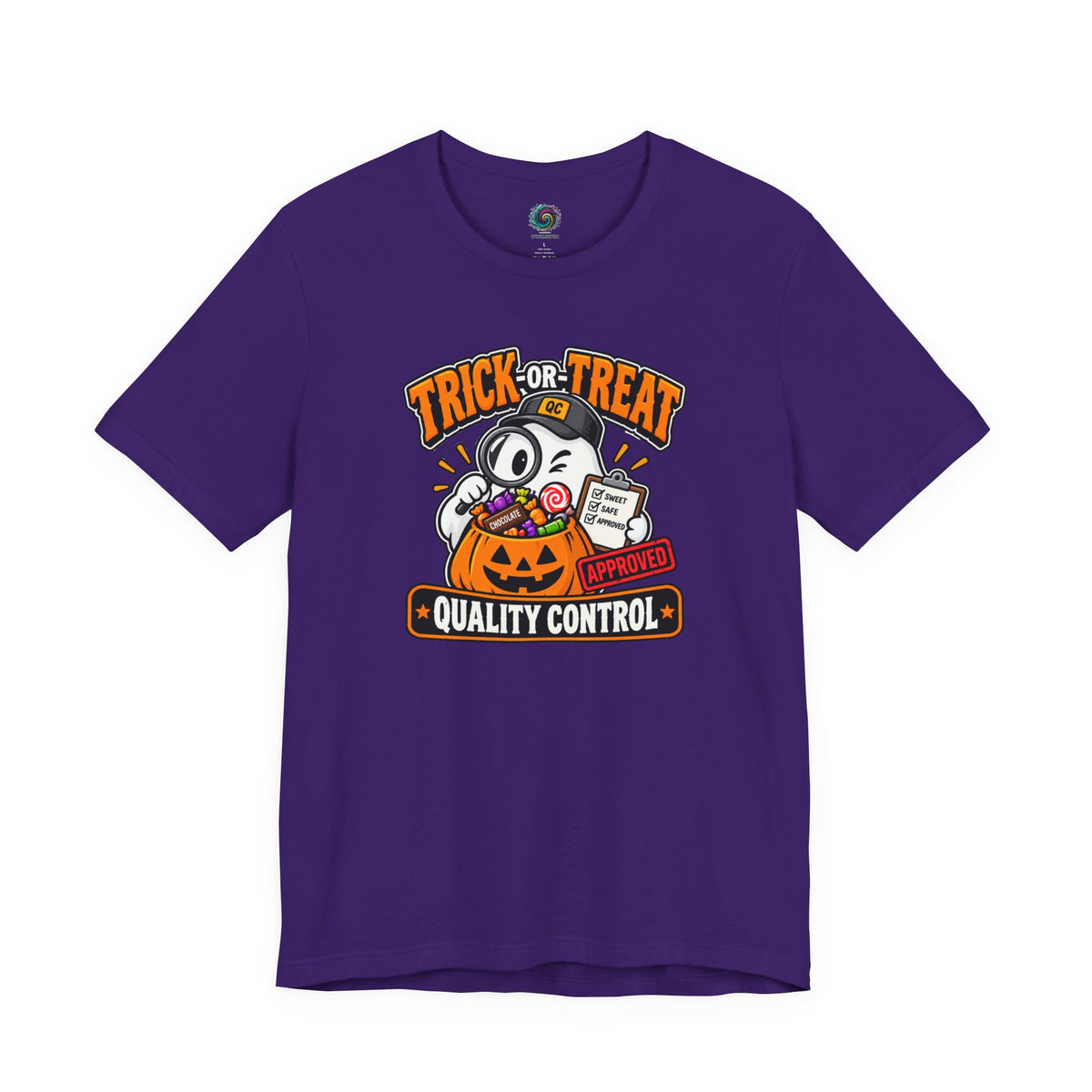 Trick-or-Treat Quality Control T-Shirt – Funny Halloween Candy Tee