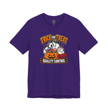 Trick-or-Treat Quality Control T-Shirt – Funny Halloween Candy Tee