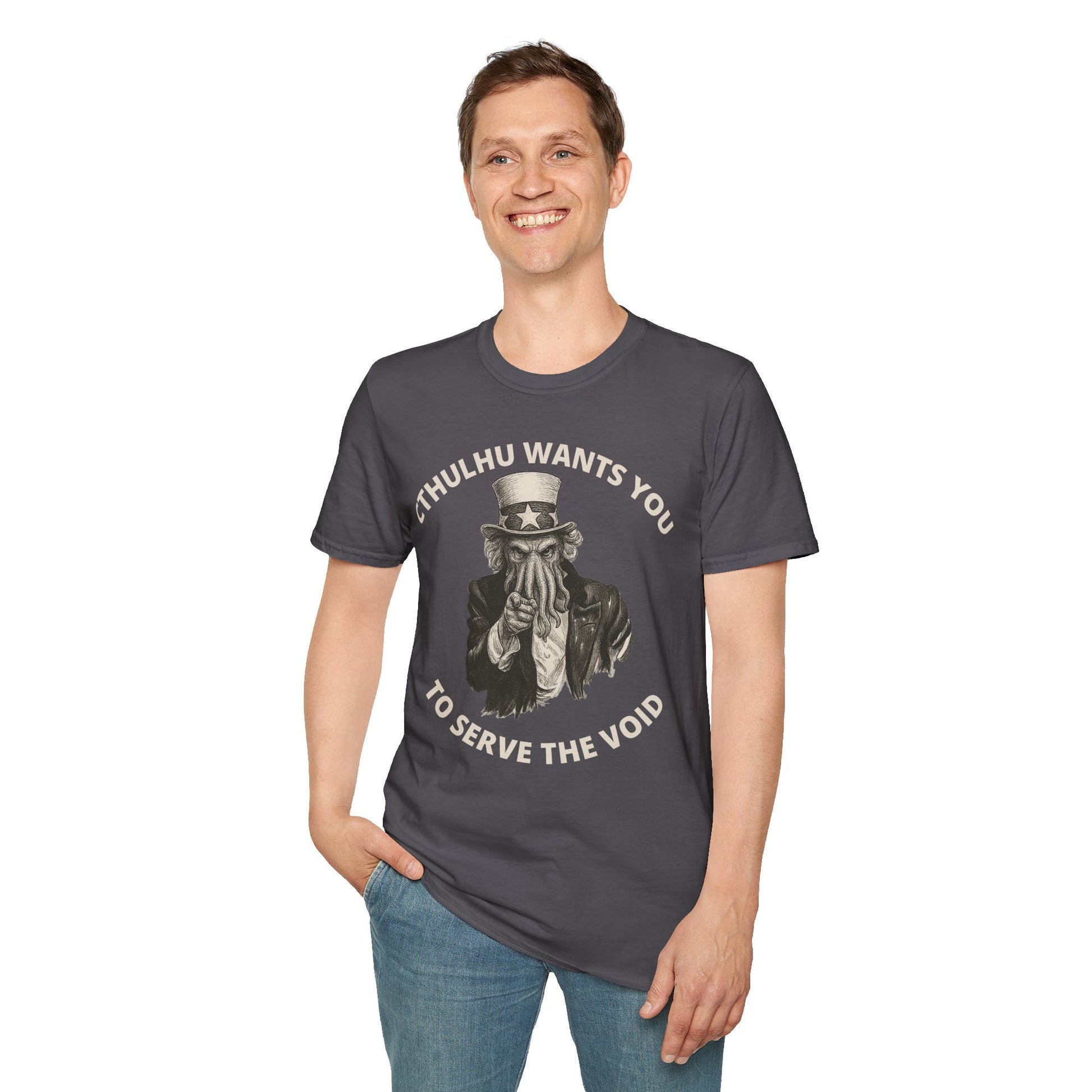 Cthulhu Wants You T-Shirt – Mythos Shirt for HP Lovecraft Fans - WhimSpin - https://whimspin.com