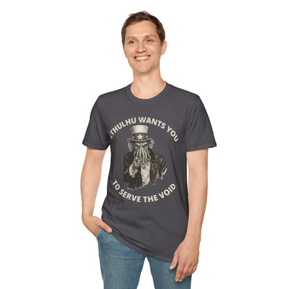 Cthulhu Wants You T-Shirt – Mythos Shirt for HP Lovecraft Fans - WhimSpin - https://whimspin.com