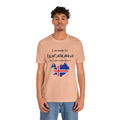 Eyjafjallajökull T-Shirt – Funny Iceland Volcano Travel Merch