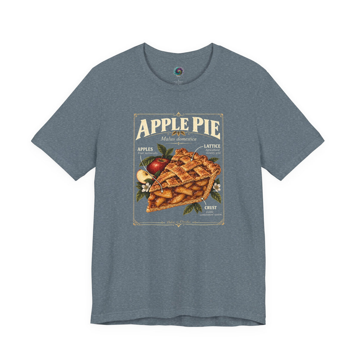 Apple Pie Anatomy T-Shirt – Vintage Thanksgiving Fall Tee