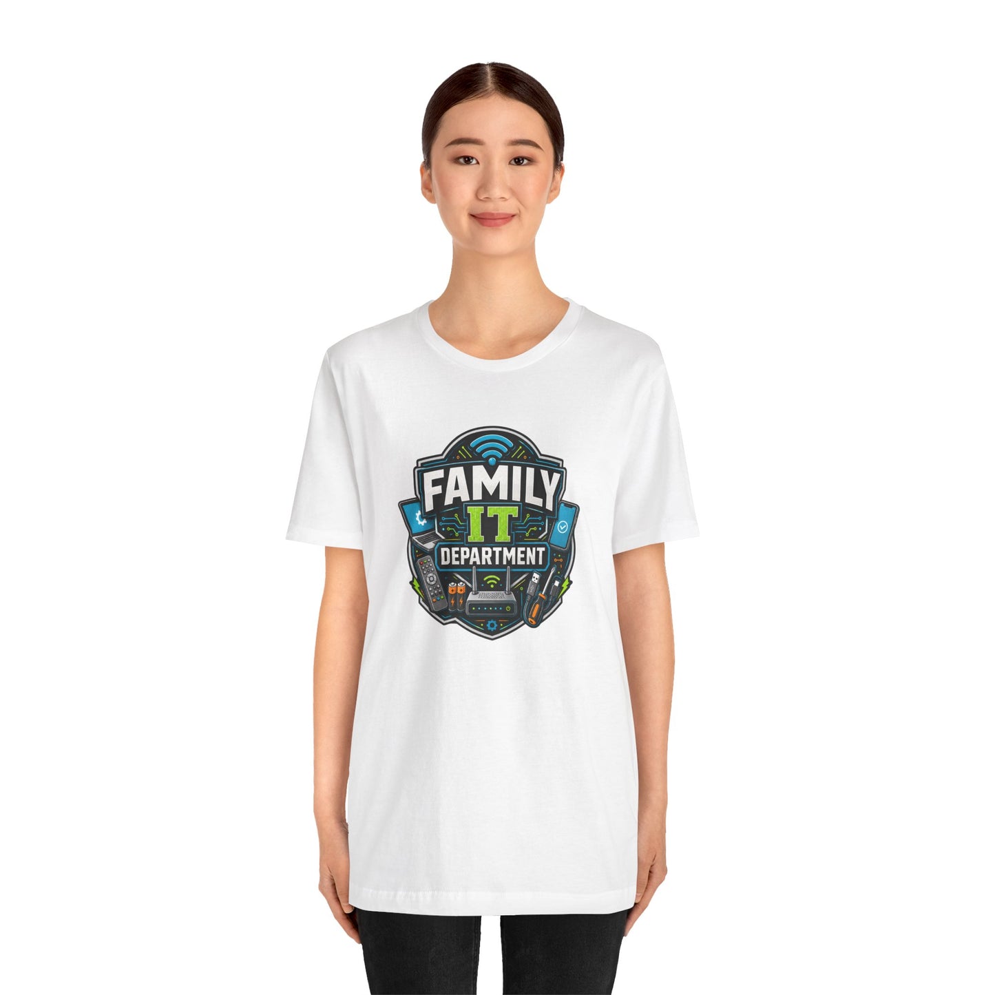 Family IT Department T-Shirt – Funny Household Tech Support Tee