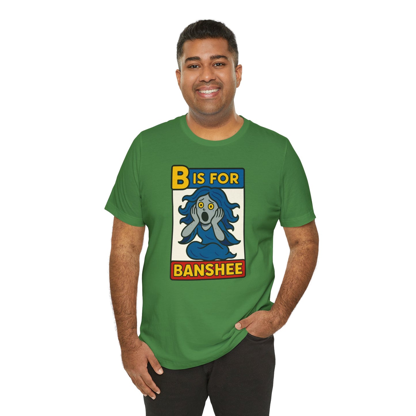 B is for Banshee T-Shirt – Funny Halloween Legend Alphabet Tee