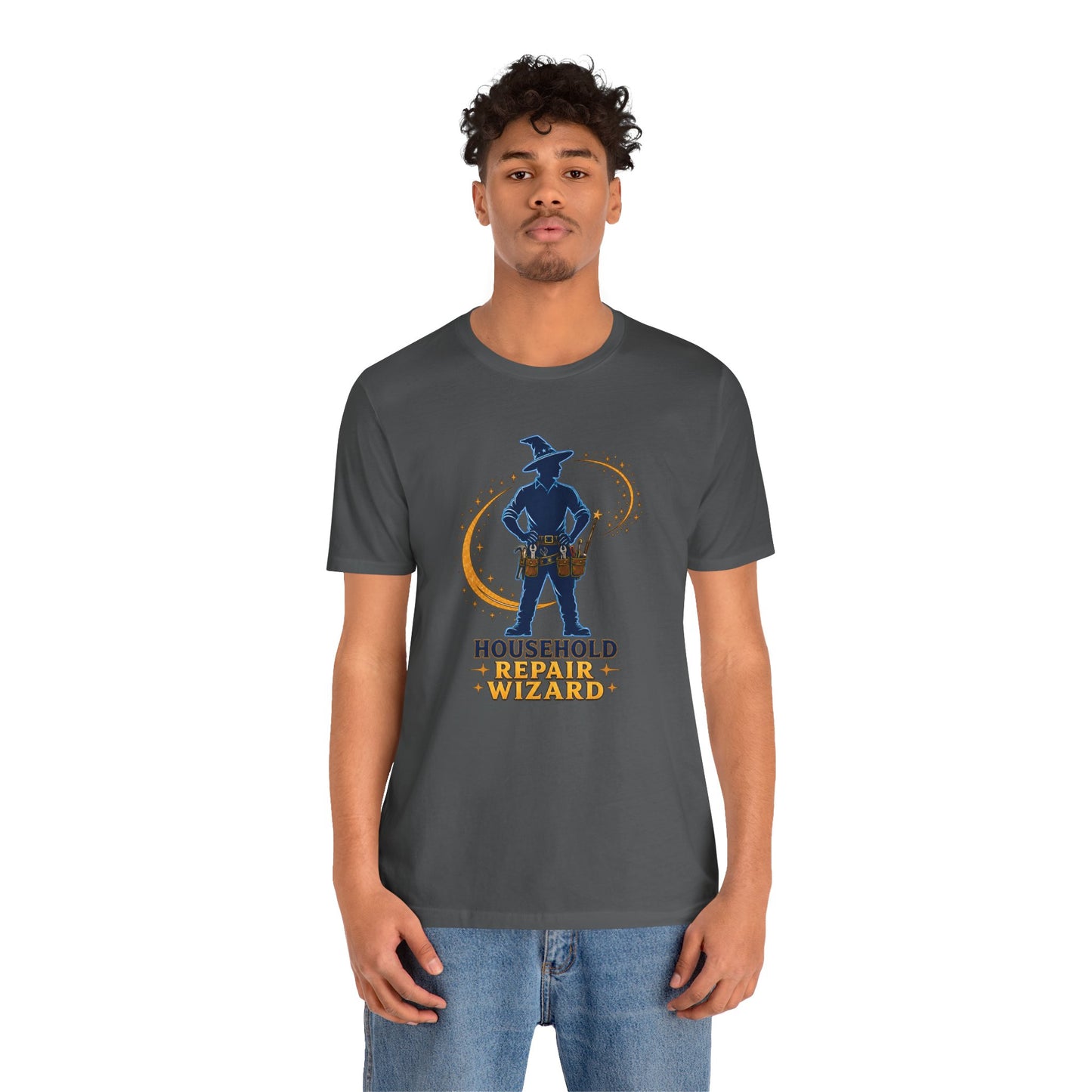Household Repair Wizard T-Shirt – Funny Handy Dad Tee