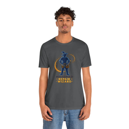 Household Repair Wizard T-Shirt – Funny Handy Dad Tee