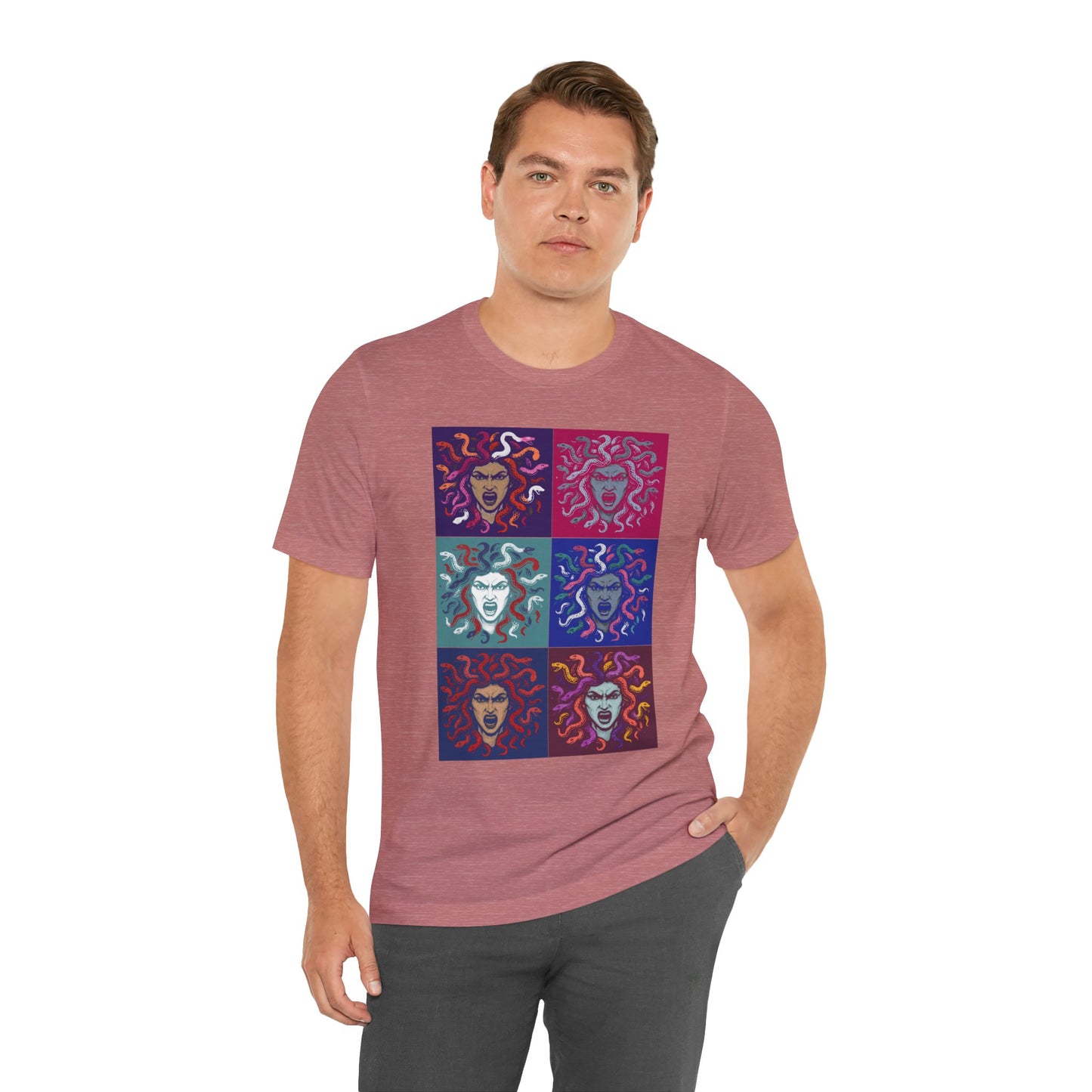 The Female Gaze Medusa T-Shirt – Feminist Pop Art Tee