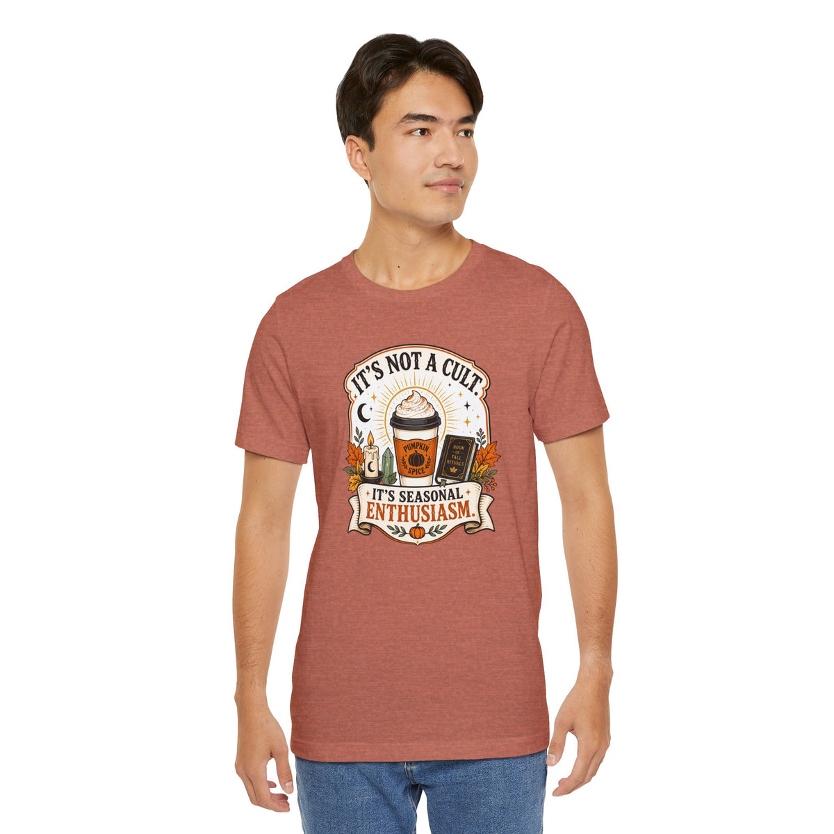 It’s Not a Cult Pumpkin Spice T-Shirt – Funny Fall Tee