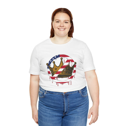 No Kings Protest T-Shirt – Anti-Authoritarian Democracy Graphic Tee