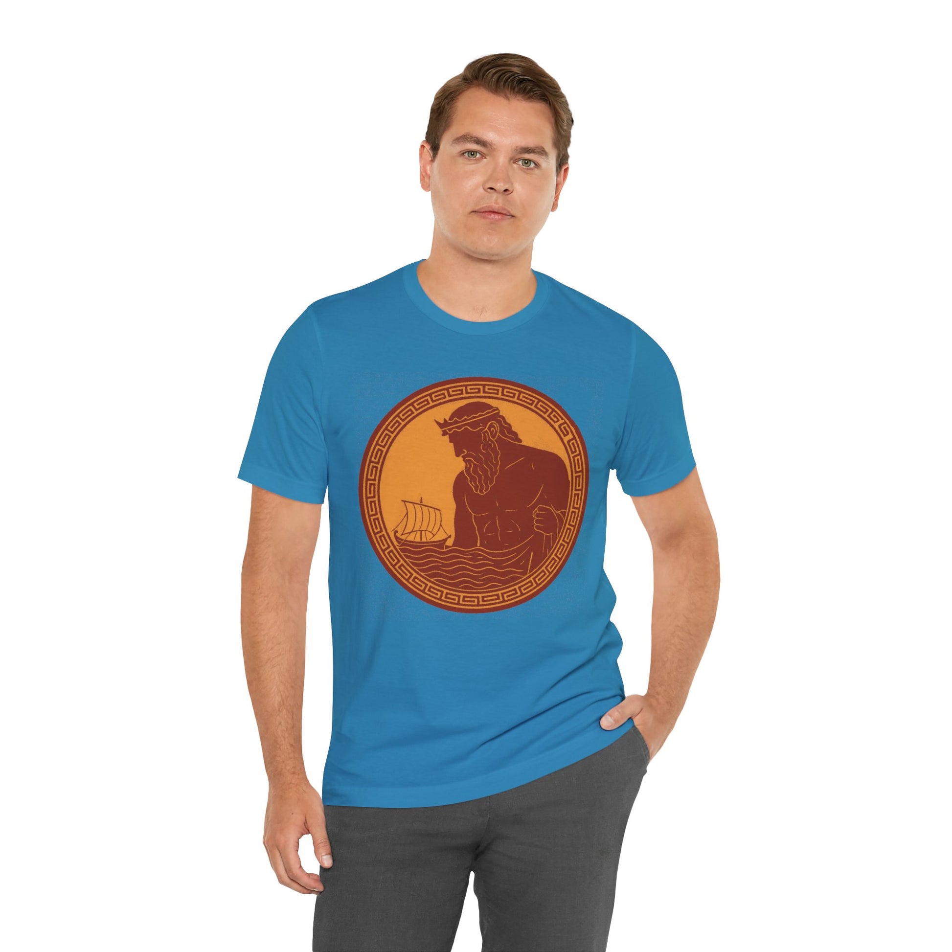 Poseidon Epic T-Shirt – Greek Mythology Ocean God Tee - WhimSpin - https://whimspin.com