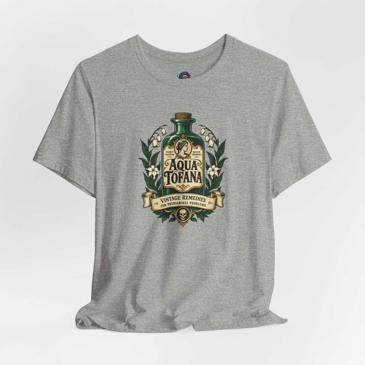 Aqua Tofana T-Shirt – Dark History Feminist Apothecary Tee