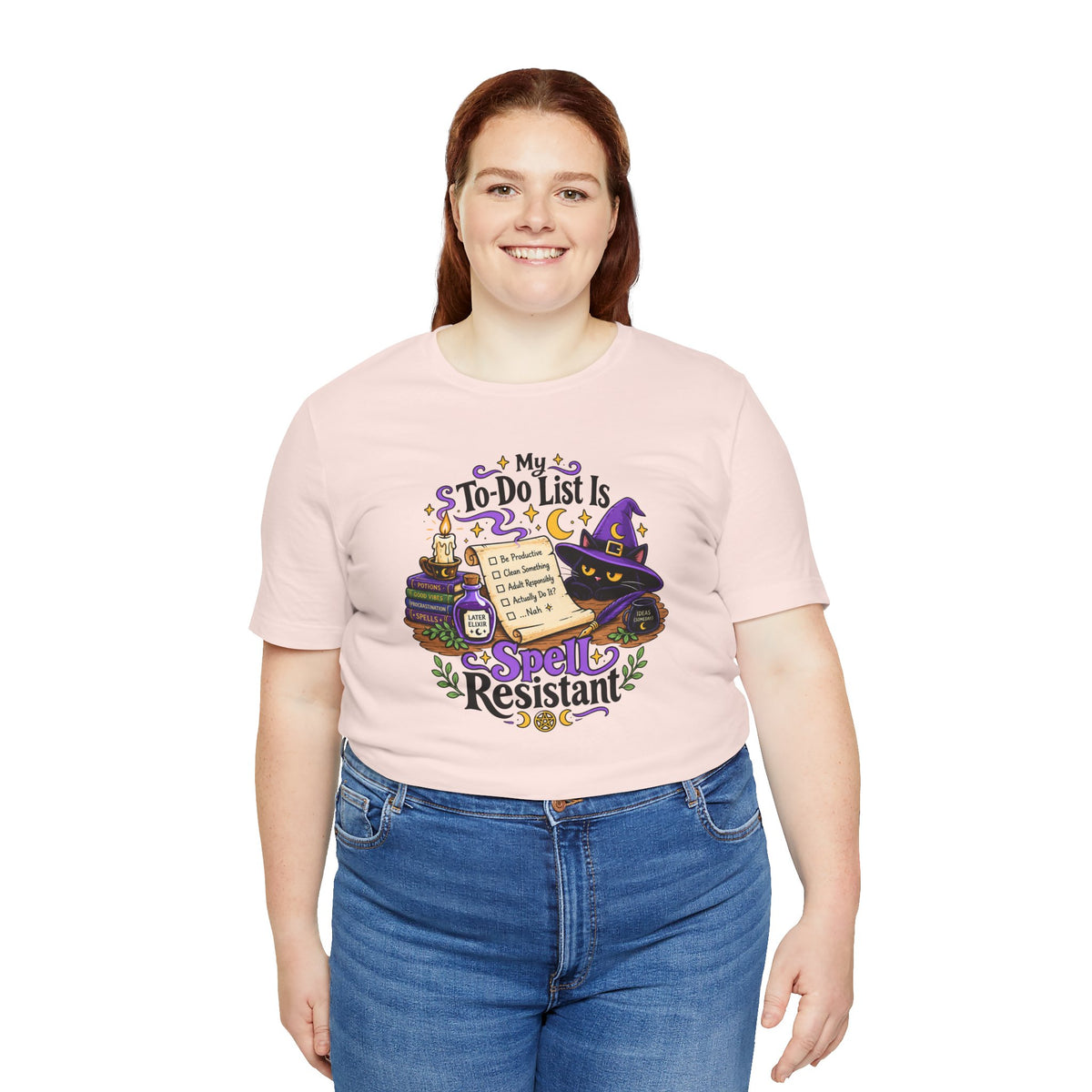 My To-Do List Is Spell Resistant T-Shirt – Funny Witchy ADHD Tee