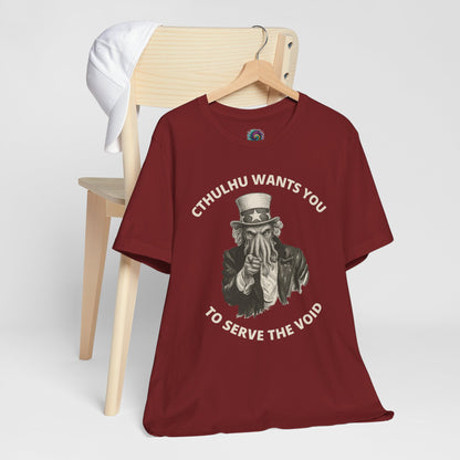 Cthulhu Wants You T-Shirt – Mythos Shirt for HP Lovecraft Fans