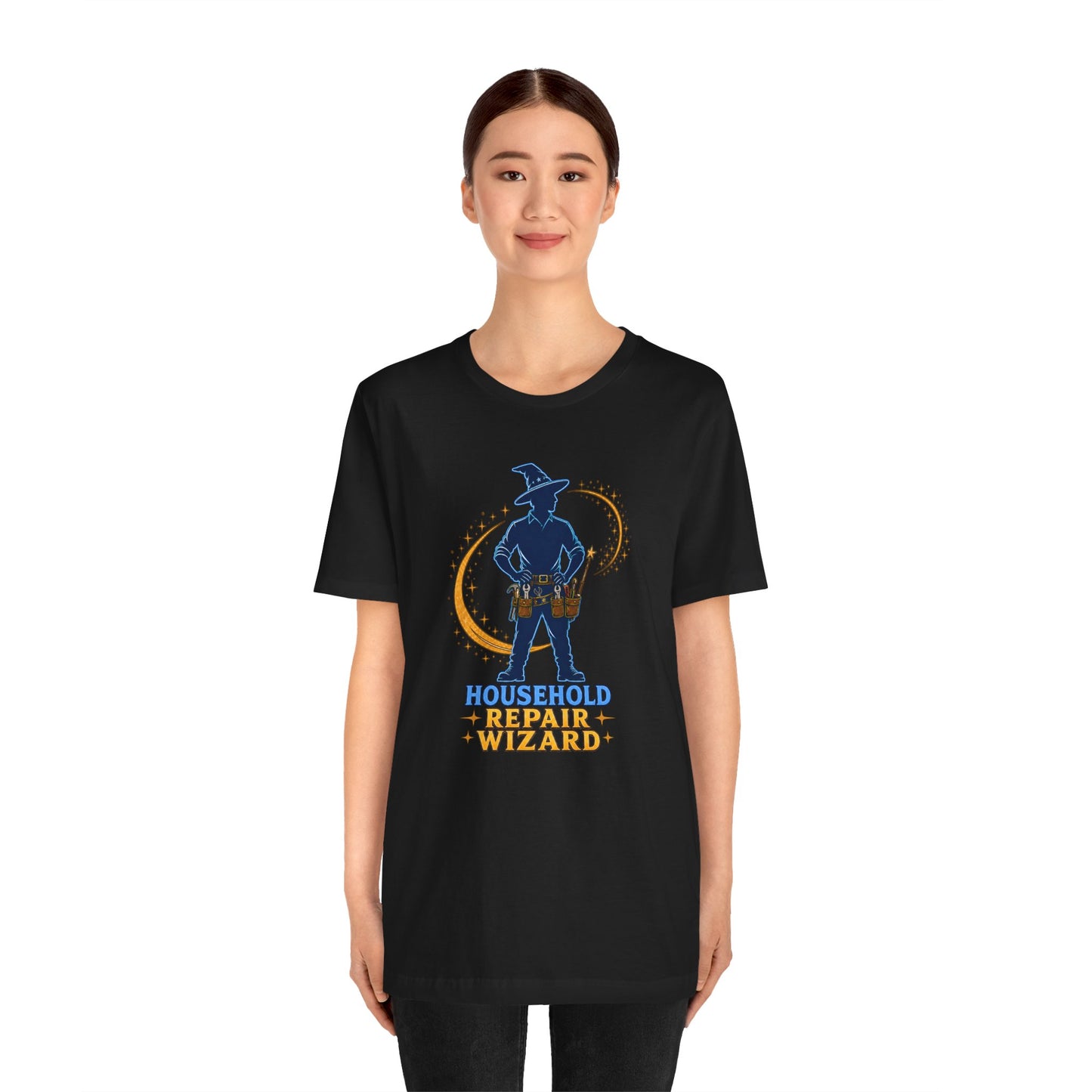 Household Repair Wizard T-Shirt – Funny Handy Dad Tee