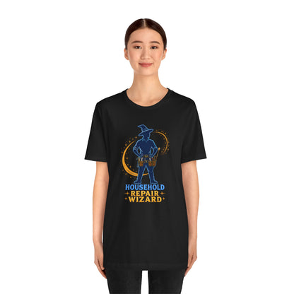 Household Repair Wizard T-Shirt – Funny Handy Dad Tee