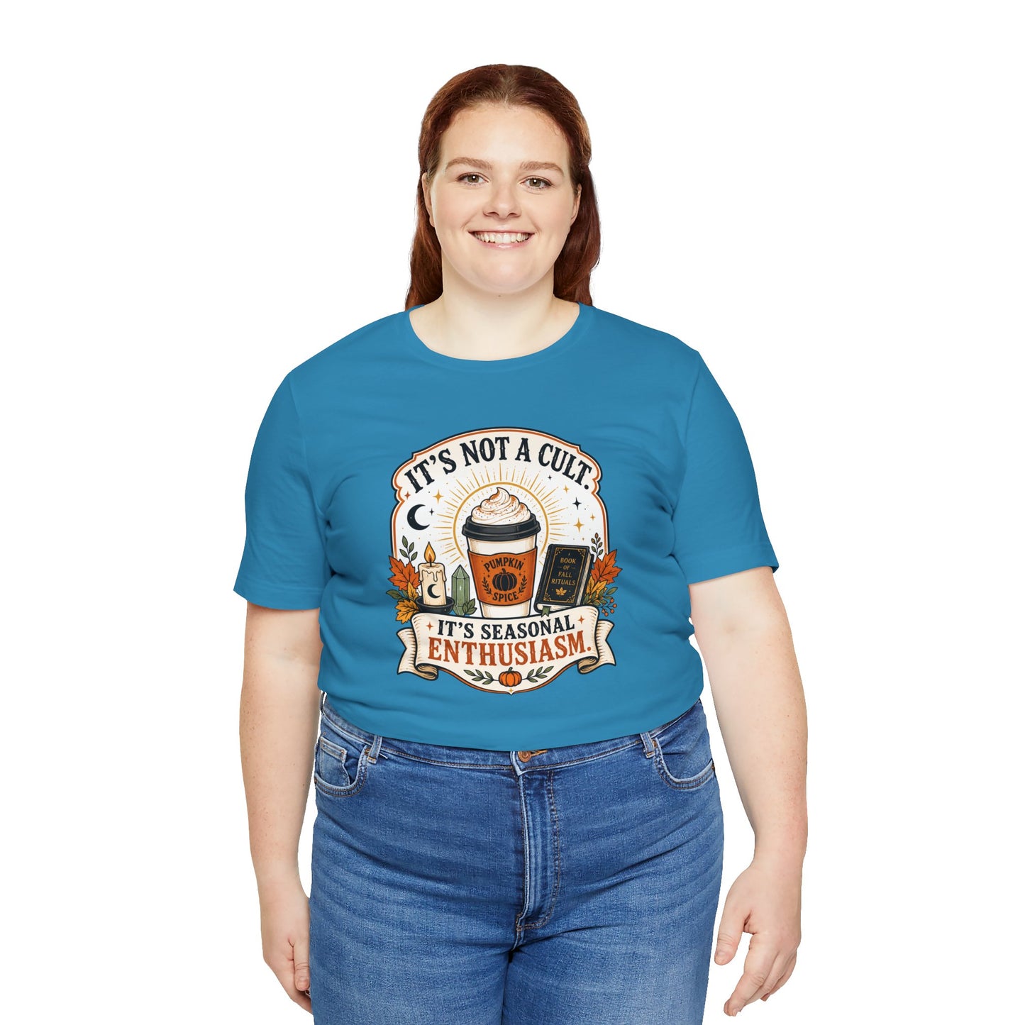 It’s Not a Cult Pumpkin Spice T-Shirt – Funny Fall Tee