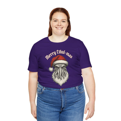 Merry Cthul-mas – Mythos Shirt for HP Lovecraft Fans