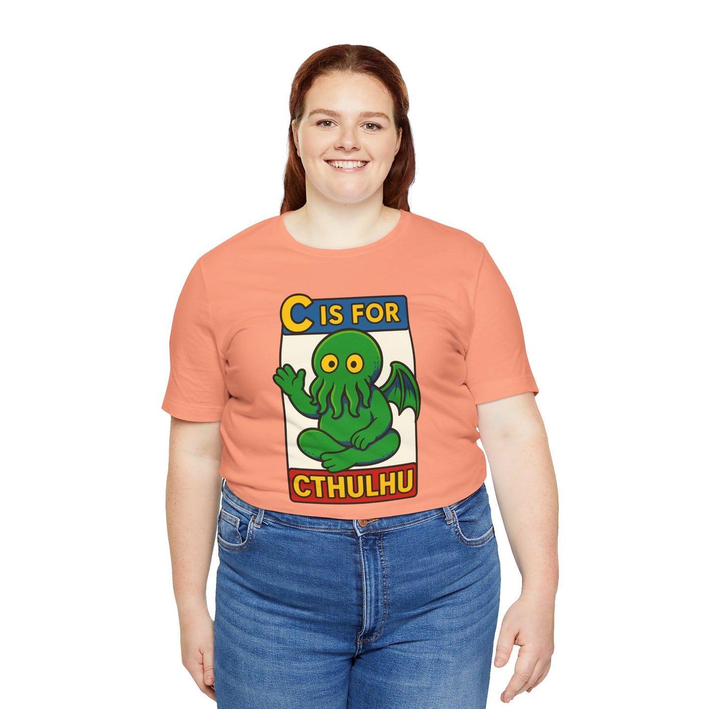 C is for Cthulhu Graphic Tee – Funny Cthulhu Shirt