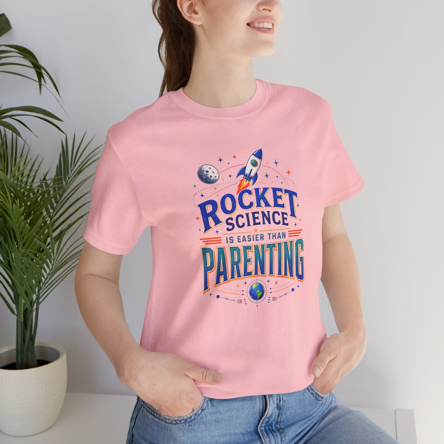 Rocket Science Parenting T-Shirt – Funny Aerospace Parent Tee
