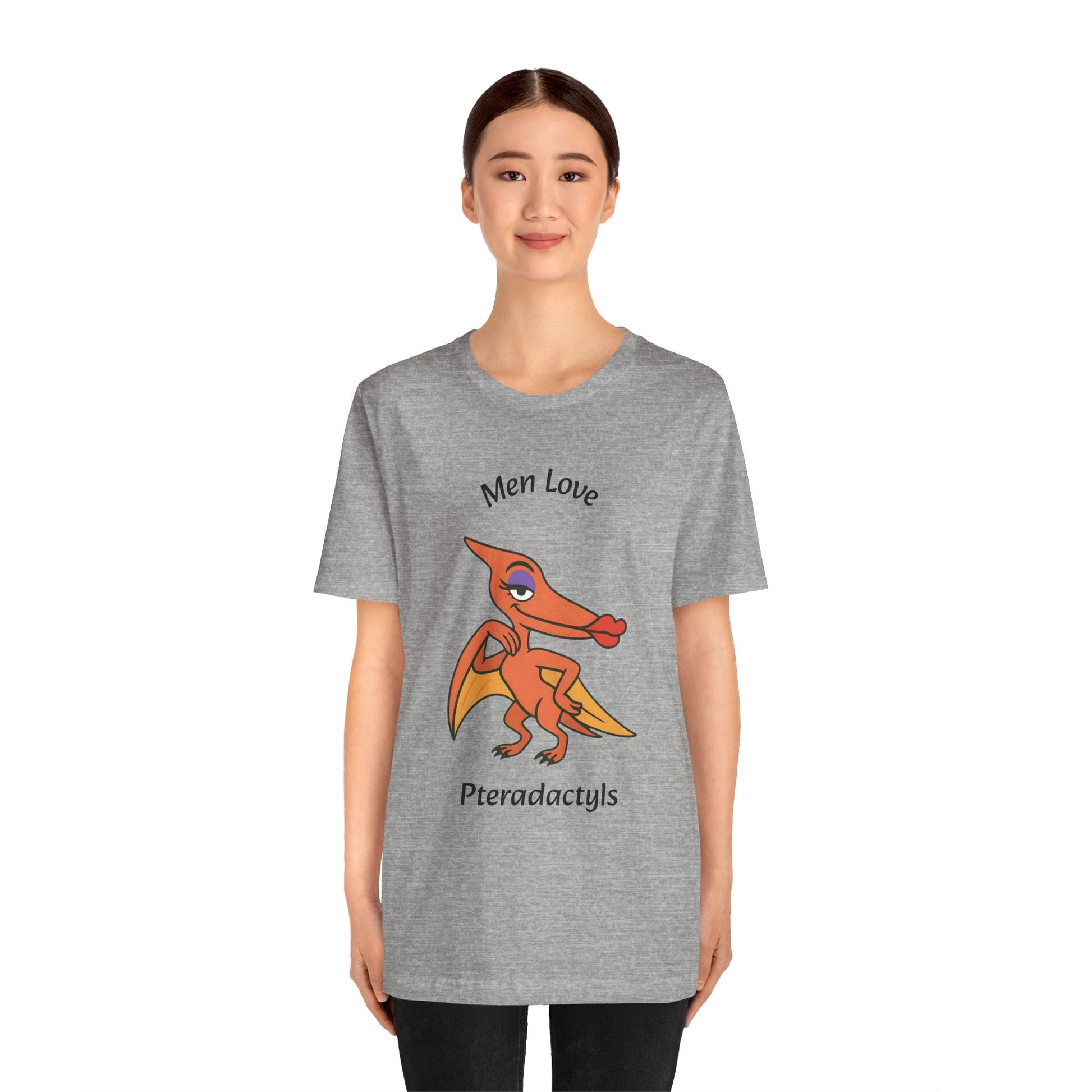 Men Love Pterodactyls Tee – Funny Dinosaur Graphic Shirt - WhimSpin - https://whimspin.com
