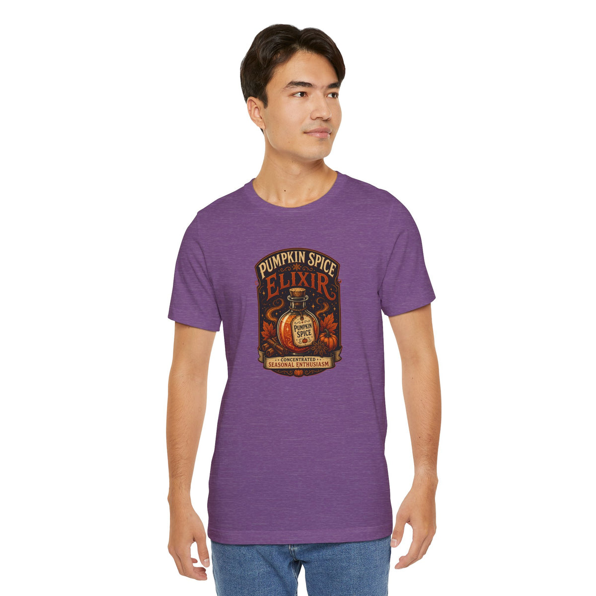 Pumpkin Spice Elixir T-Shirt – Funny Witchy Fall Coffee Tee