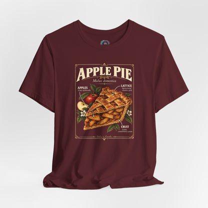 Apple Pie Anatomy T-Shirt – Vintage Thanksgiving Fall Tee