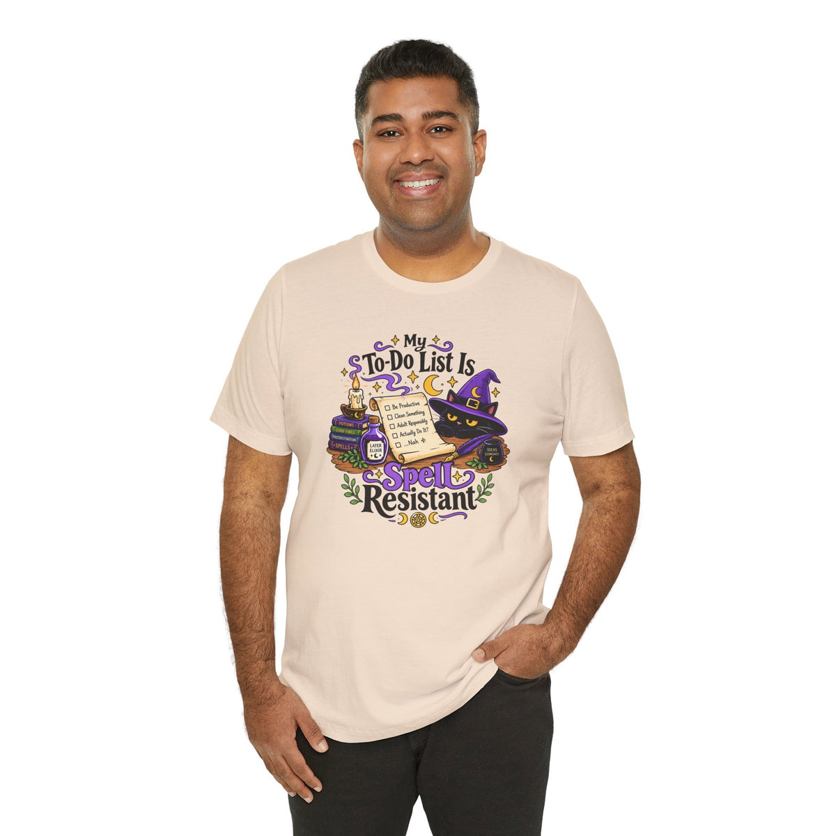 My To-Do List Is Spell Resistant T-Shirt – Funny Witchy ADHD Tee