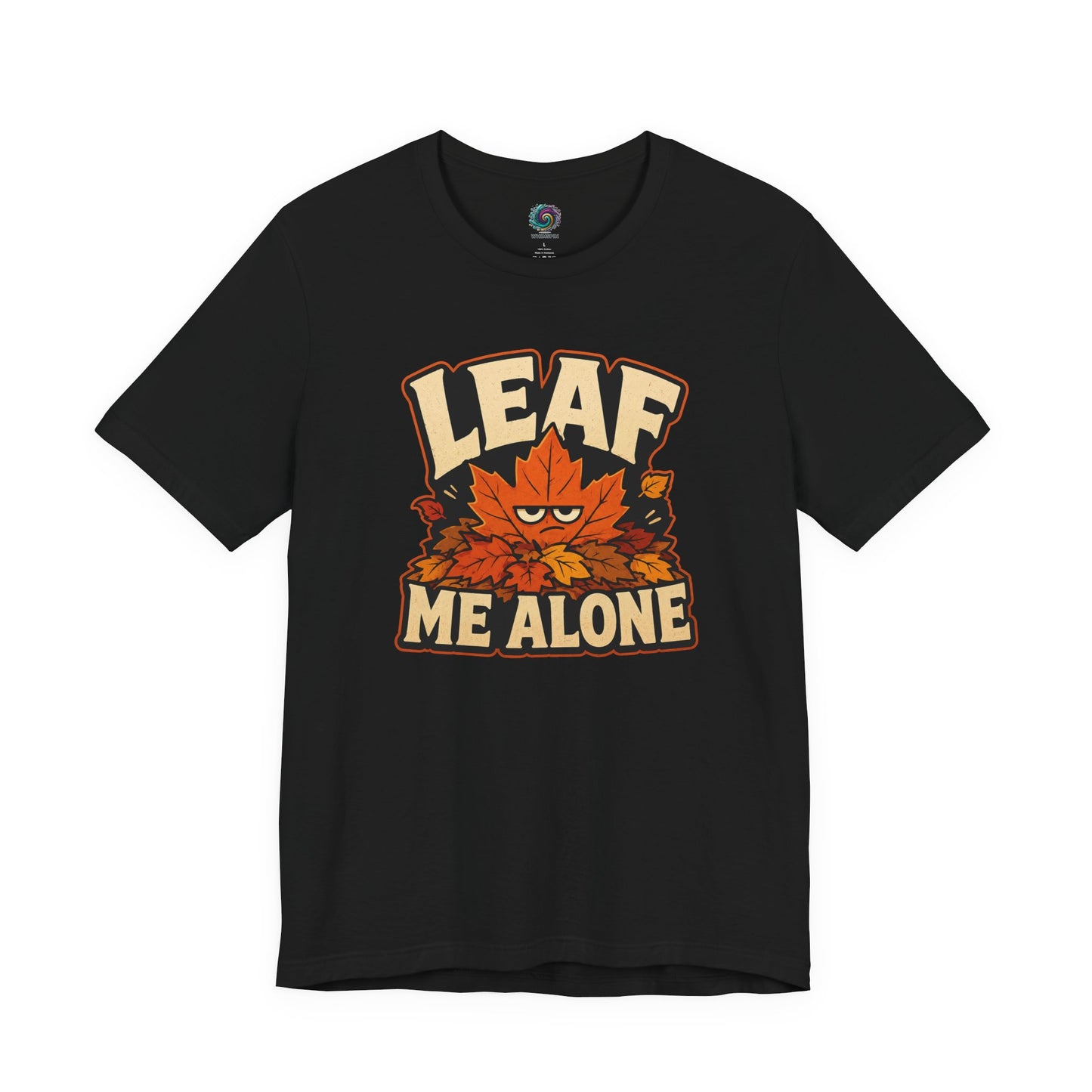 Leaf Me Alone T-Shirt – Funny Fall Introvert Leaves Tee