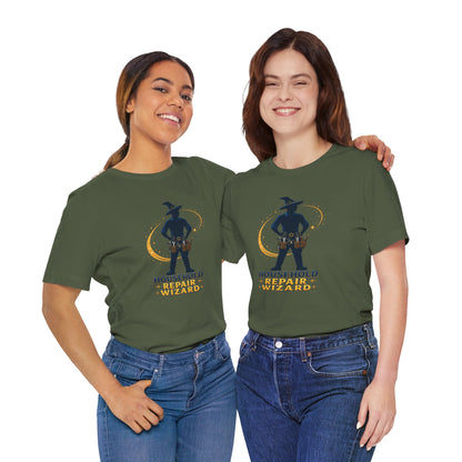 Household Repair Wizard T-Shirt – Funny Handy Dad Tee