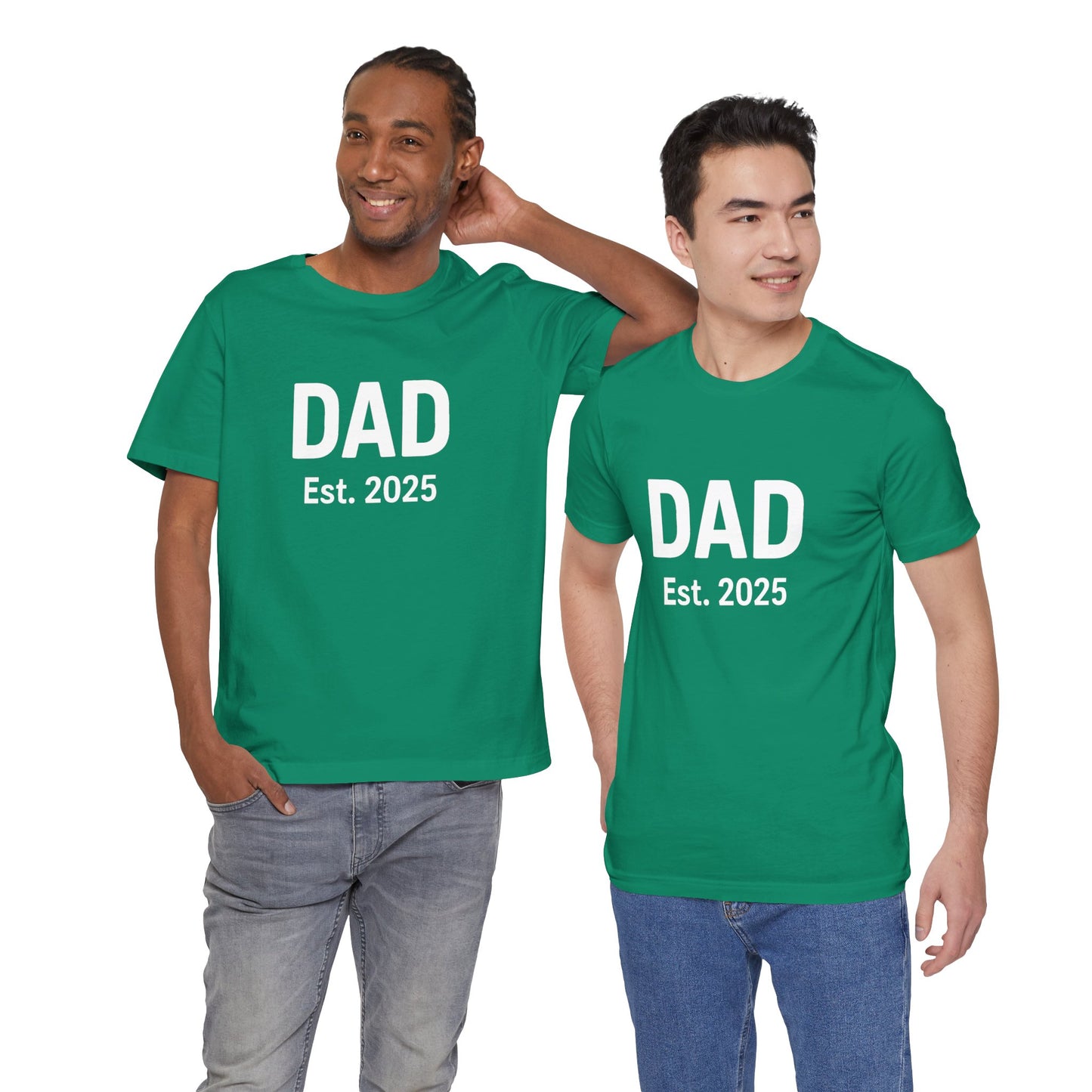 Dad Est. 2025 T-Shirt – New Dad Tee for First Father’s Day