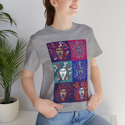 The Female Gaze Medusa T-Shirt – Feminist Pop Art Tee