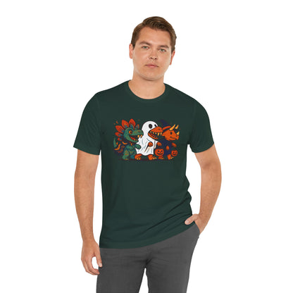 Halloween Dino Squad T-Shirt – Funny Trick-or-Treat Dinosaur Tee