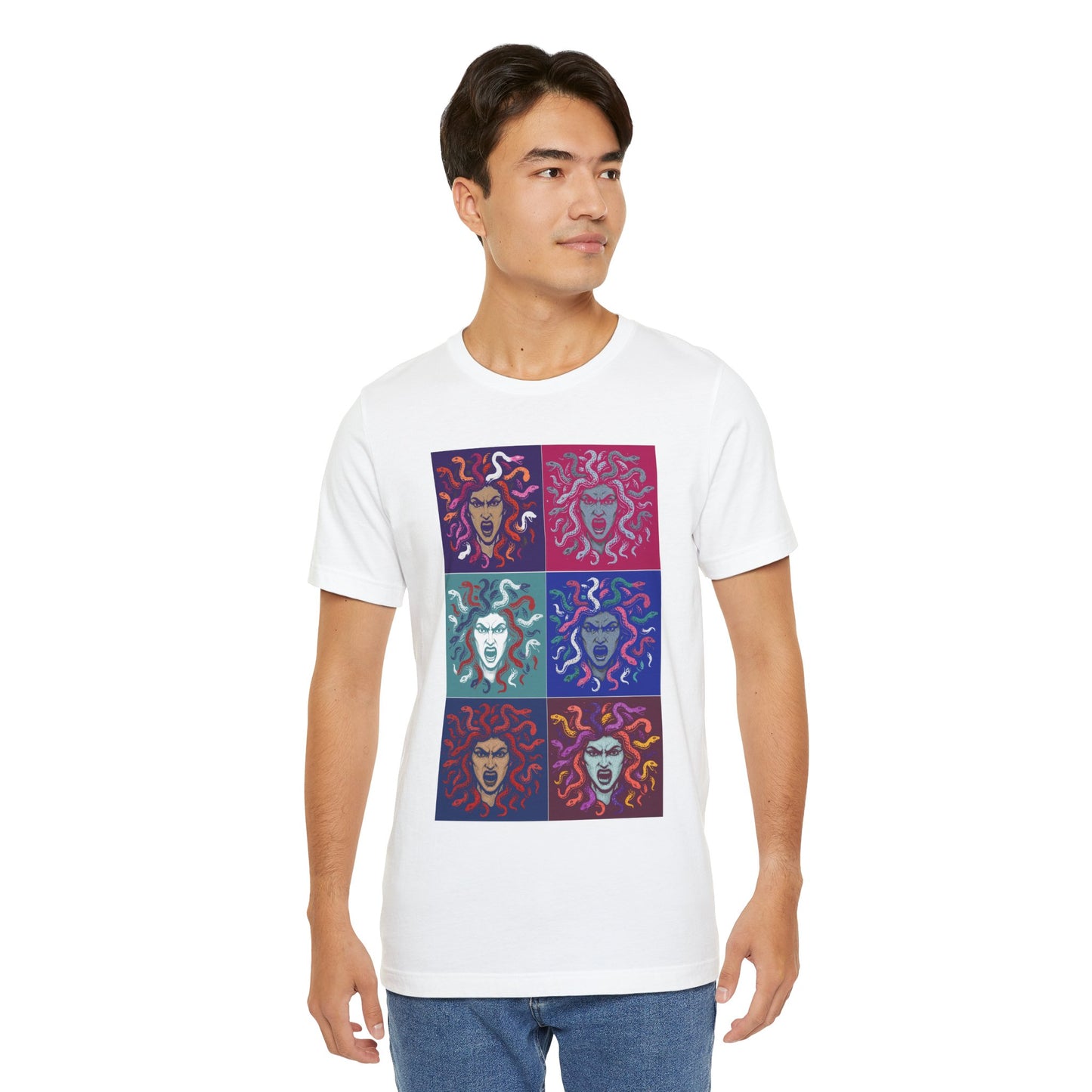 The Female Gaze Medusa T-Shirt – Feminist Pop Art Tee
