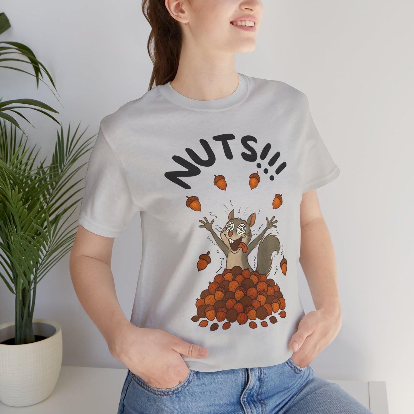 Crazy Squirrel Shirt – Funny Squirrel Nuts T-Shirt for Quirky Style