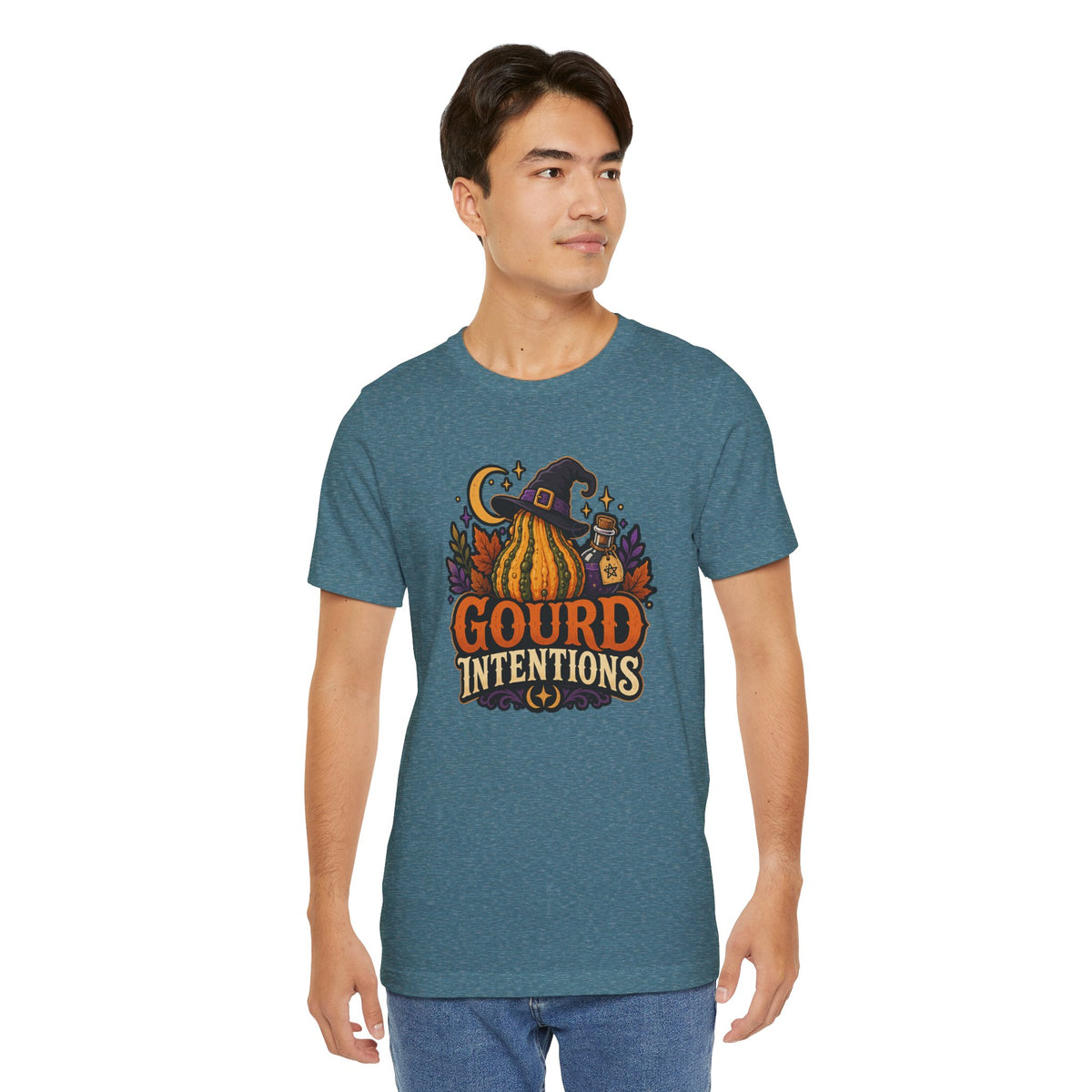 Gourd Intentions T-Shirt – Funny Witchy Fall Pumpkin Tee