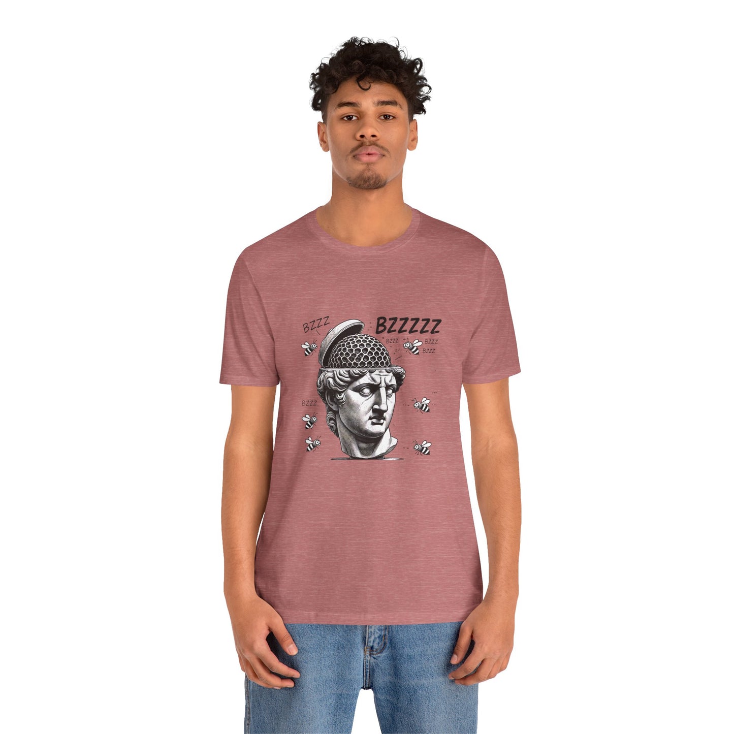 Hive Mind T-Shirt – Surreal Bee Group Think Parody Tee
