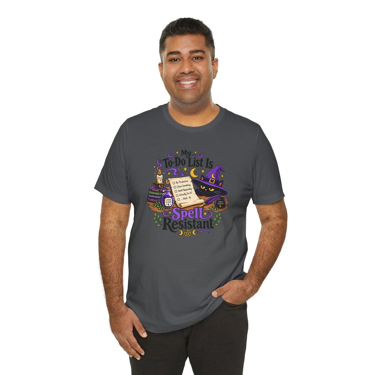 My To-Do List Is Spell Resistant T-Shirt – Funny Witchy ADHD Tee
