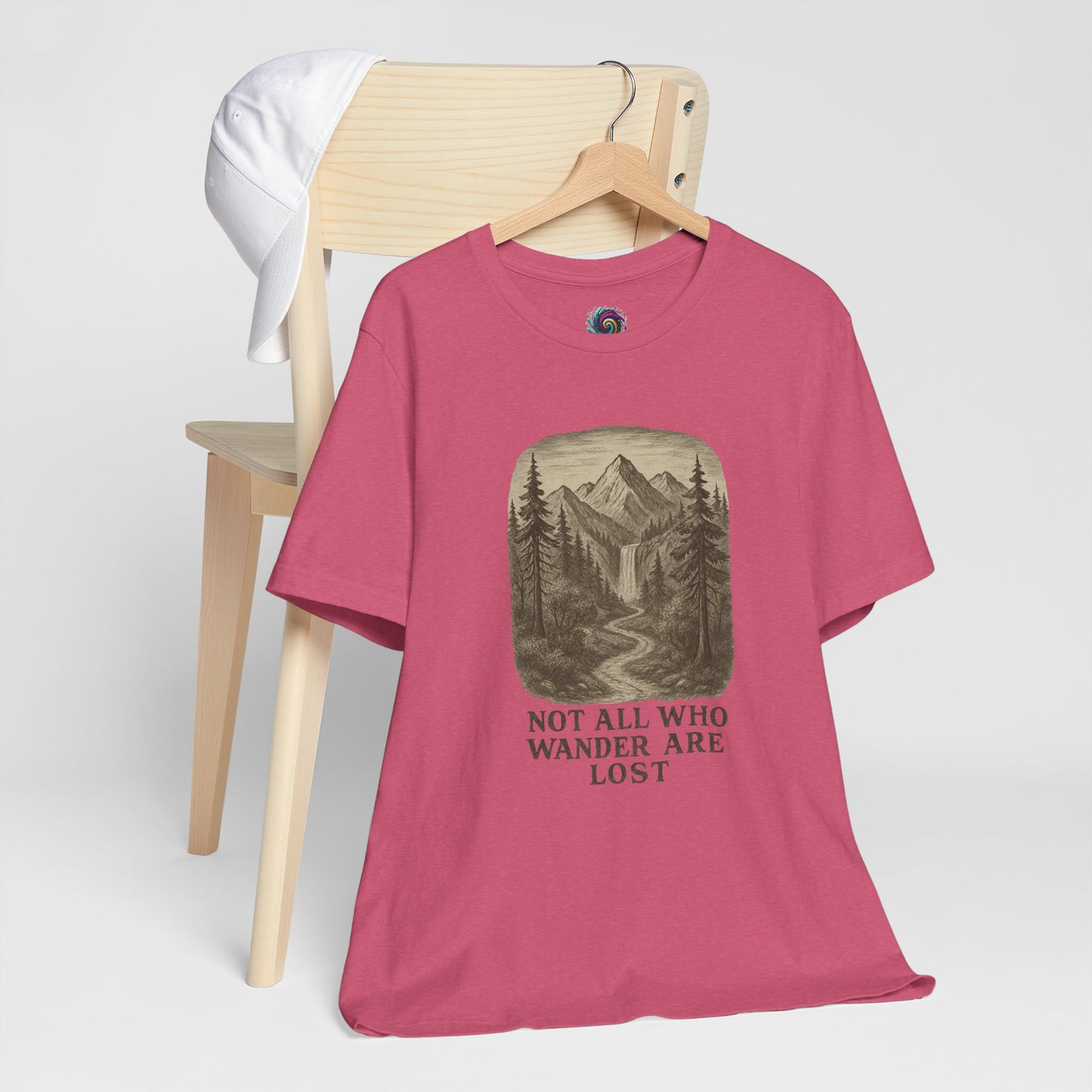 Not All Who Wander Are Lost T-Shirt – Tolkien Travel Tee for Nature Lovers