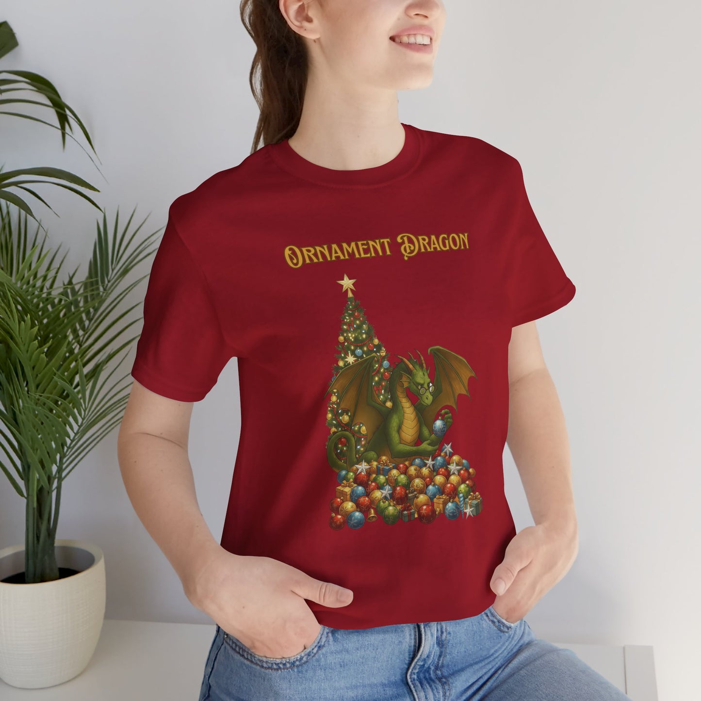 Ornament Dragon T-Shirt – Christmas Dragon Tee for Ornament Lovers