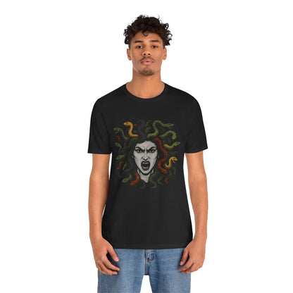 Medusa T-Shirt – Greek Mythology Gorgon Graphic Tee