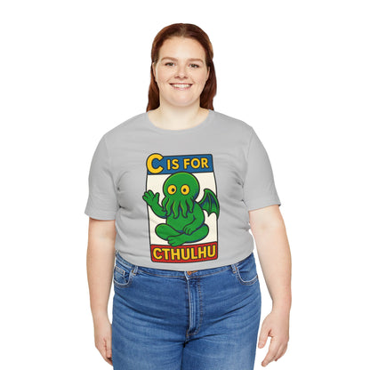 C is for Cthulhu Graphic Tee – Funny Cthulhu Shirt