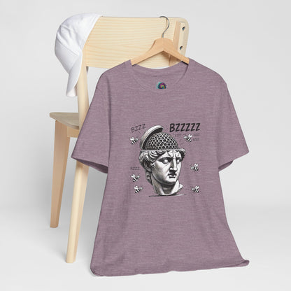 Hive Mind T-Shirt – Surreal Bee Group Think Parody Tee