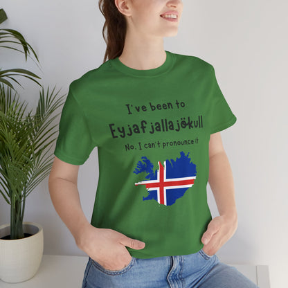 Eyjafjallajökull T-Shirt – Funny Iceland Volcano Travel Merch
