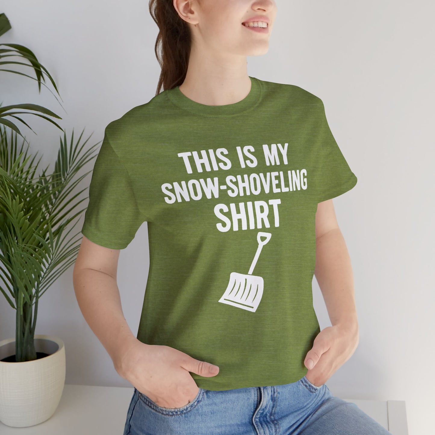 This Is My Snow-Shoveling Shirt – Funny Winter Chore Tee